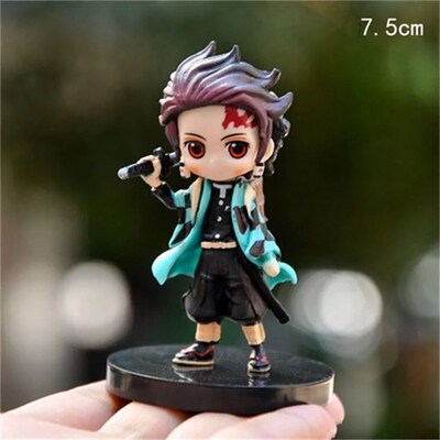1/6pcs Anime Figure Demon Slayer Q Posket  Kimetsu No Yaiba