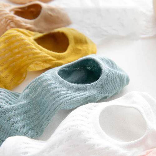 Socks womens Summer Invisible Short No Show Fashion Lace Br