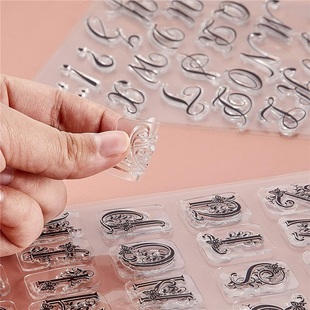 Cake Decorating Tools Alphabet Fondant Cake Stamp Silicone