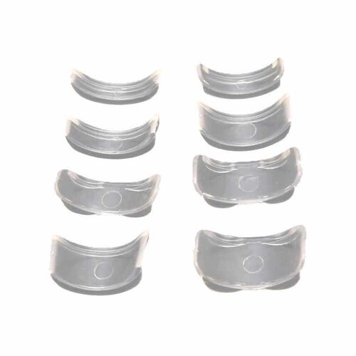 8 Sizes Silicone Invisible Clear Ring Size Adjuster Resizer