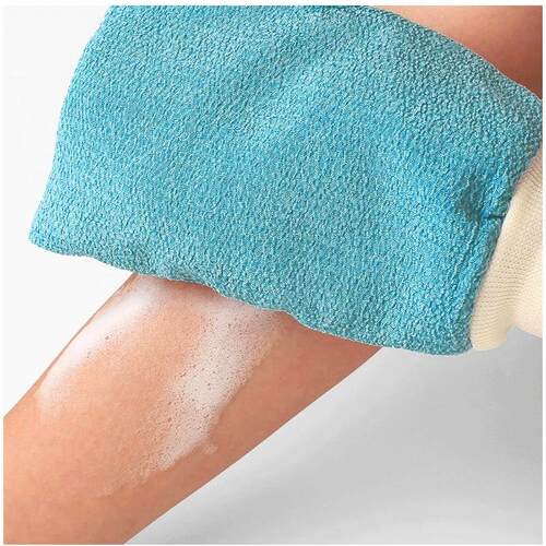 Exfoliating Gloves Massage Brush Sponge Wisp For Body Shower