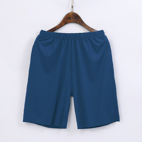 Mens Ice Silk Sleep Bottoms Casual Solid Comfortable Elasti