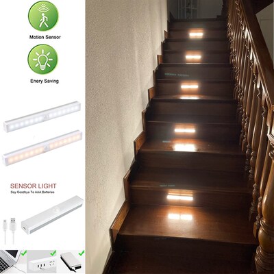 Rechargeable Lamp LED Night Light Motion Sensor Light In the