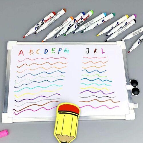 12 PCS Multi-color Erasable Whiteboard Markers for Whiteboar