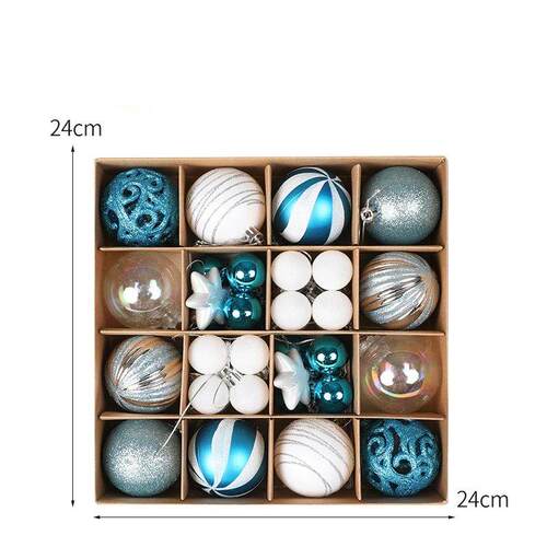 36pcs Christmas Ball Christmas Tree Decoration Ornaments for