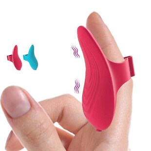 USB Charge Finger Massage Ring Vibrator for Women Clitoris