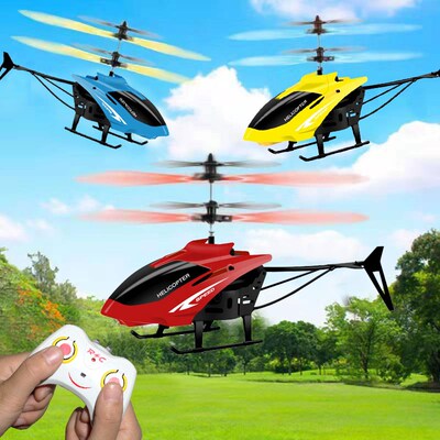 Remote controlled airplane helicopter childrens mini drone
