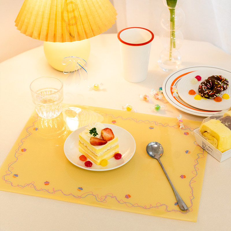 左咸敦道卡通格子pvc餐垫西餐牛排桌垫防水防油宠物餐盘碗垫杯垫,居家布艺,餐垫,淘宝优惠券,粉丝福利购,淘宝优惠卷