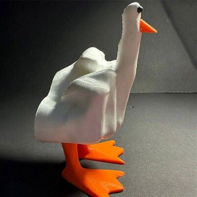 Middle Finger Duck The Duck Yo Humorous Middle Finger Duck
