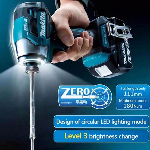 Makita DTD173 Brushless Motor 180Nm Driver Screwdriver Cordl
