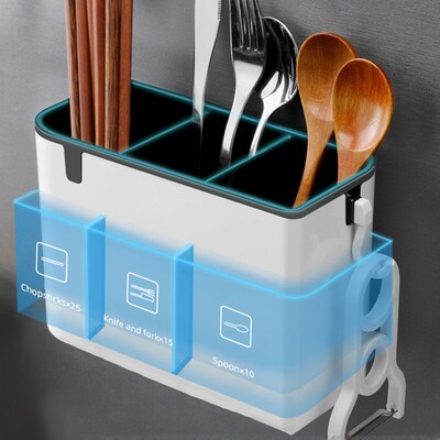 Kitchen Storage Shelf Multifunctional Spoon Fork Knief Chops