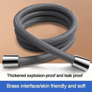 Anti Winding Handheld Shower Hose GI/2 Flexible Shower Tube