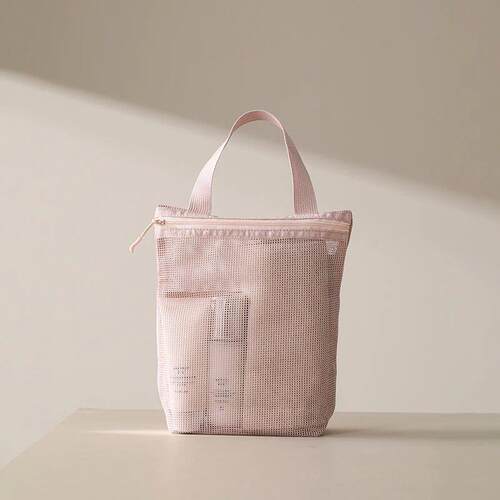 23x26cm Portable Toiletry Bag with Handy Handle Large Capaci