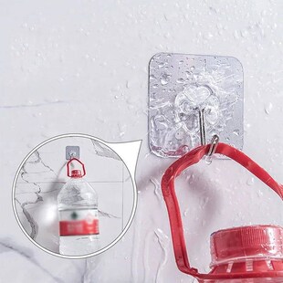 Transparent Self Adhesive Hook Wall Hanging Hooks for Hangin