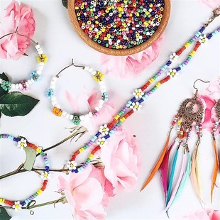 100-650pcs 10g 2/3/4mm Czech Glass Seed Beads Small Round Lo