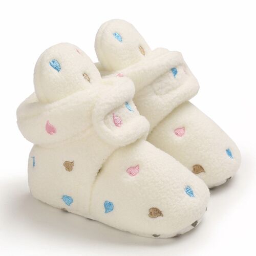 Winter Baby Cotton Shoes 0612 Months Soft Bottom Velvet Thic