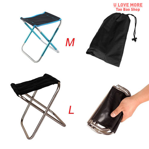 Folding Small Stool Fishing Chair Picnic Camping Chair Folda