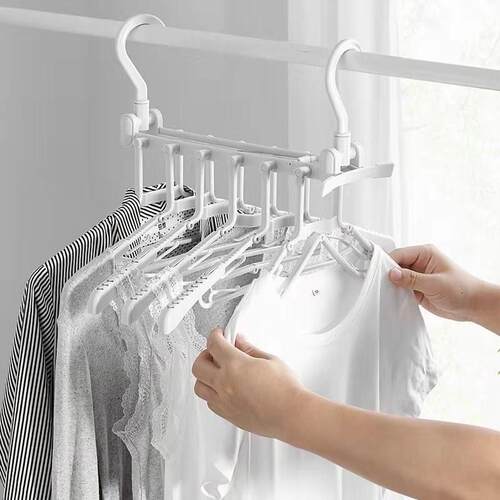 Clothes coat hanger organizer Drying Racks hangers for cloth