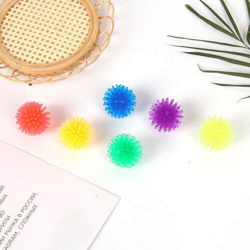 6Pcs Spiky Ball Fidget Toy Small Size For Kids Children Auti