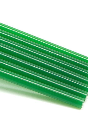 绿色热熔胶棒手工DIY高粘热溶胶条7mm11热融胶彩色青色热容胶胶棒