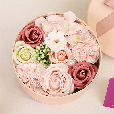 Eternal Rose in Box Preserved Real Rose Flowers With Box Set