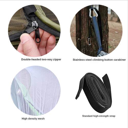 Automatic Quick-opening Mosquito Net Hammock Outdoor Camping