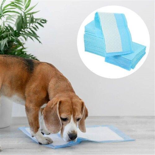 100 Pcs Potty Pad Super Absorbent and Waterproof Dog Puppy