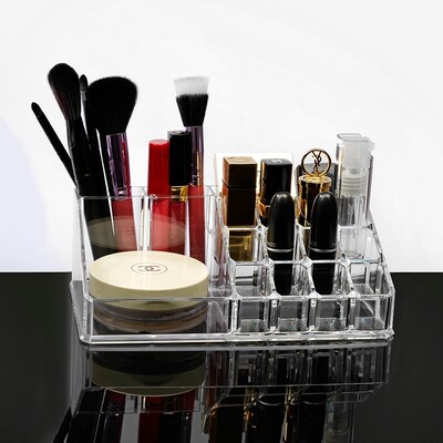 Acrylic stationery transparent storage box mini cute drawer