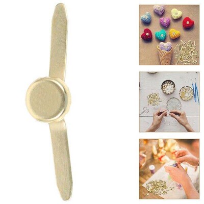 50 Pcs Crafting Brads Paper Fastener Pin Fasteners Supplies