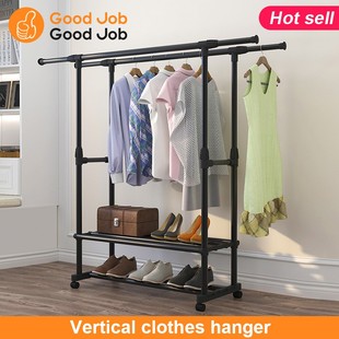 Stand clothes holder rack laundry garment dryer cloth hanger