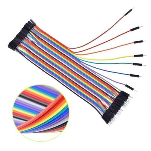 40pcs 1p-1p female to male Jumper Wire Dupont Cable Line
