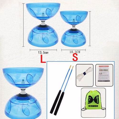Portable Diabolo Chinese Yoyo Diabolo Set Portable Fitness G