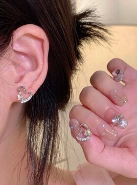 New Punk Style Liquid Butterfly Stud Earring For Woman 2023