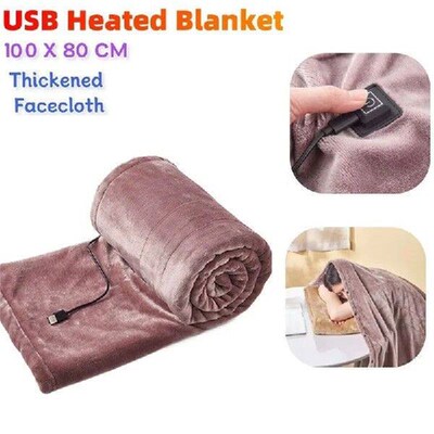 SOFT-Heated Electric Blanket Warmup Blanket 3 Heating