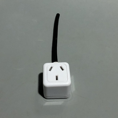 母插头两孔公母对接二脚插头多孔接头国标带线2孔防水3插带线延长