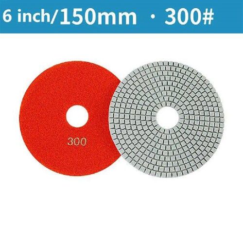 1pc Dry/Wet Polishing Pad 150mm 6 Inch Diamond Discs