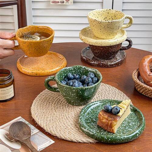 Ceramic Breakfast Set - 240ml Korean Style Ins Design