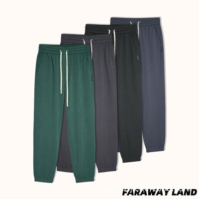 Non-ironing Anti-wrinkle Moal Summer Thin Casual Pants Mens