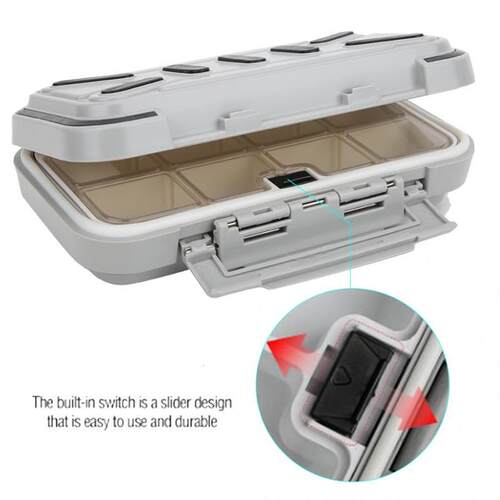 Fishing Tools Box ABS Waterproof Fishing Tackle Box Fish Bai