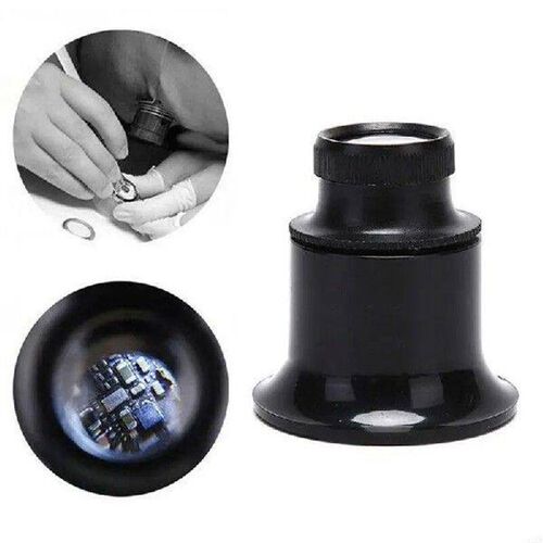 41XB 20X Jewelers Eye Loupe Loop Magnifier Glass for
