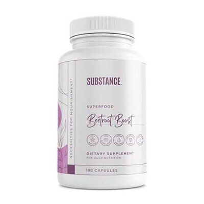 SUBSTANCE.  Beetroot Boost (180 Capsules)  Great Tastin