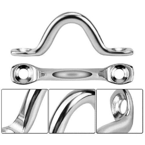 15Pcs Stainless Steel Peck Plate Eye Plates Ceiling Hook