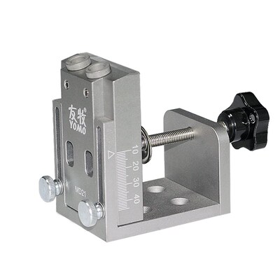 Pocket Hole Jig Locator With Step Drill Bit Screwdriver For
