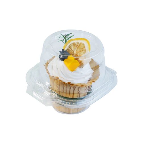 Cupcake Packaging Box Single 2-grain Transparent Maffen Cup