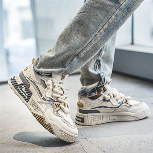 Internet rendy Mens Shoes 2025 All-match Platform Casual Fl