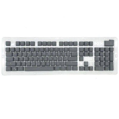 104 Keys PBT Keycaps Double Shot Russian Backlight