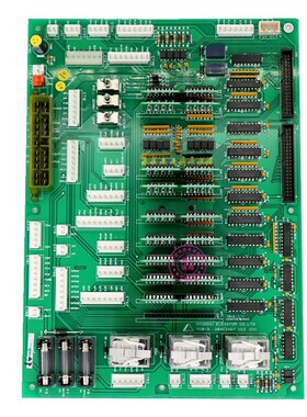 上海现代STVF5电梯主板TCB-3 20C27 H22 (CH) 控制柜继电器板7