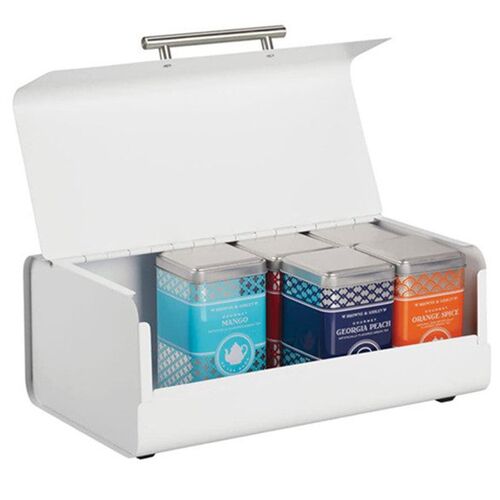Metal Bread Box Bin Storage Container Kitchen Countertop