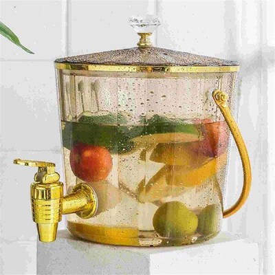 Ice Bucket Cold Water Jug Juice Dispenser Drink with Spigot