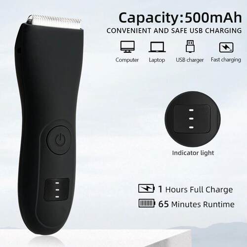 Mens Body Hair Trimmer for Men Balls Women Lady Shaver Hair